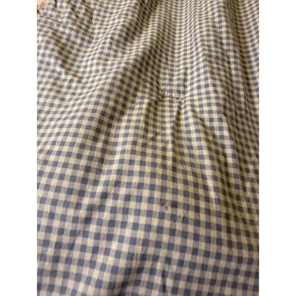 Vtg Ralph Lauren LRL Queen cotton Comforter Floral Peony Gingham Reversible read - Picture 16 of 16